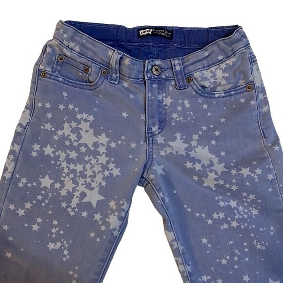 Girls Levi’s Cropped Denim Legging - Picture 3 of 7